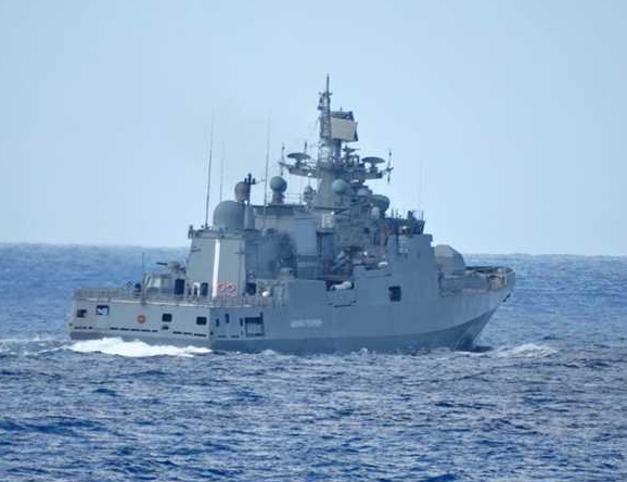 القوات البحرية تنفذ تدريبات في البحر المتوسط
