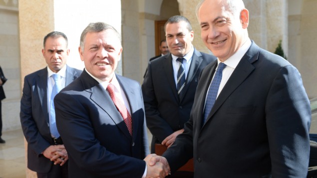 الملك عبد الله الثاني: من الضروري إعادة   إطلاق الحوار بين الأردن وإسرائيل