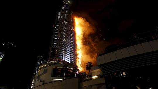 شرطة دبي تكشف أسباب حريق مبنى “إكسبو 2020”